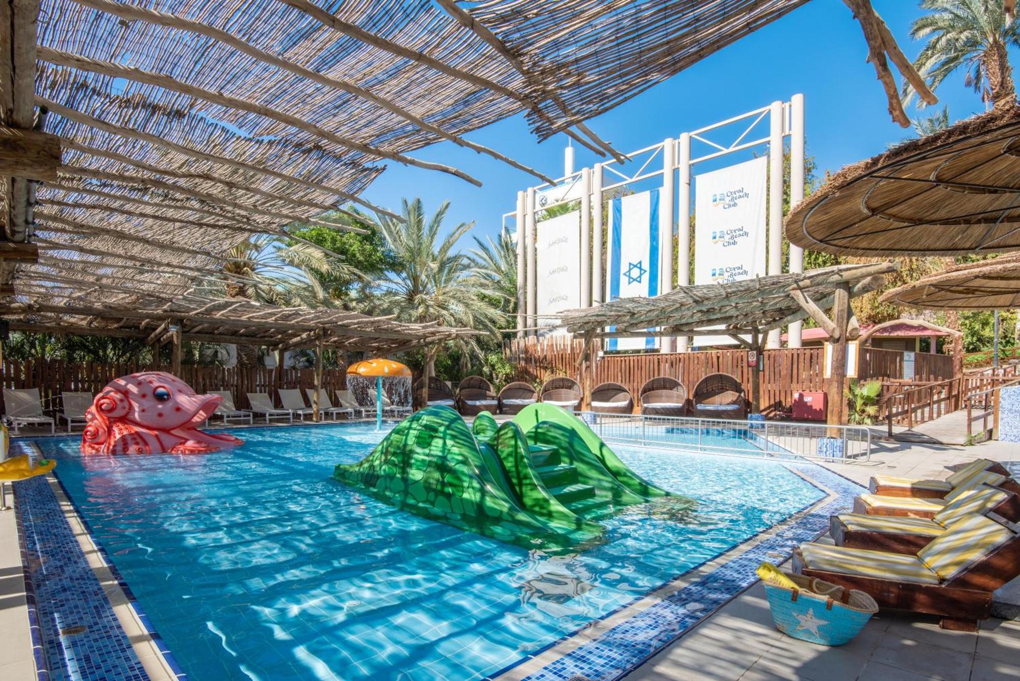 U Coral Beach Club Eilat Hotell Eksteriør bilde