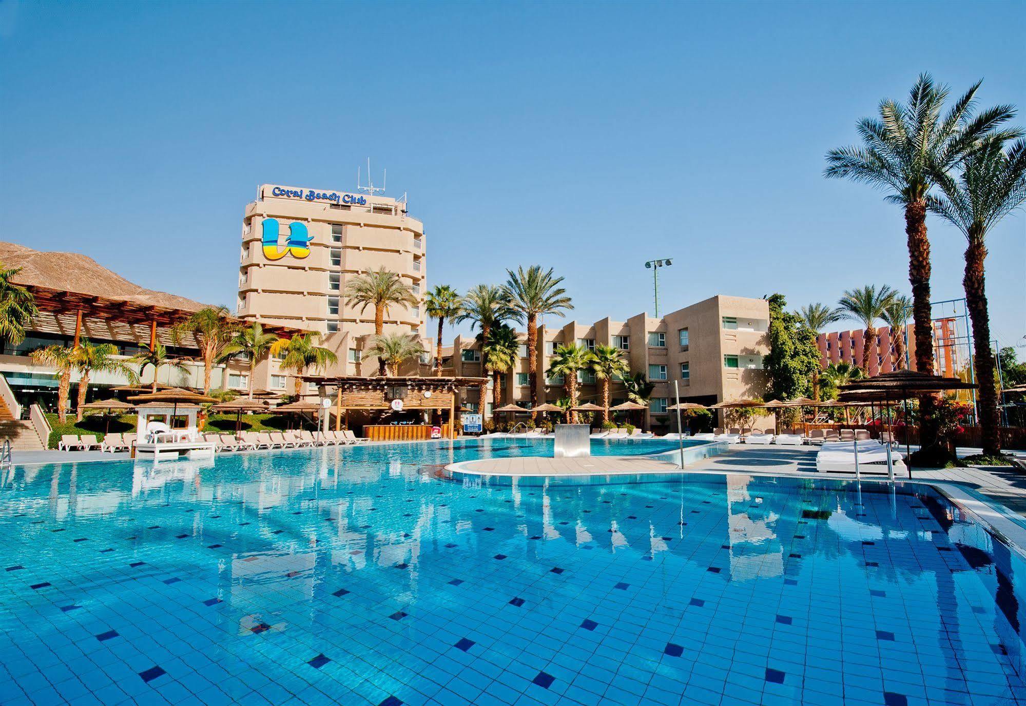 U Coral Beach Club Eilat Hotell Eksteriør bilde